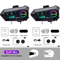 Kebidumei YP10 2X Bluetooth 53 Motorcycle Helmet Intercom Headset 2