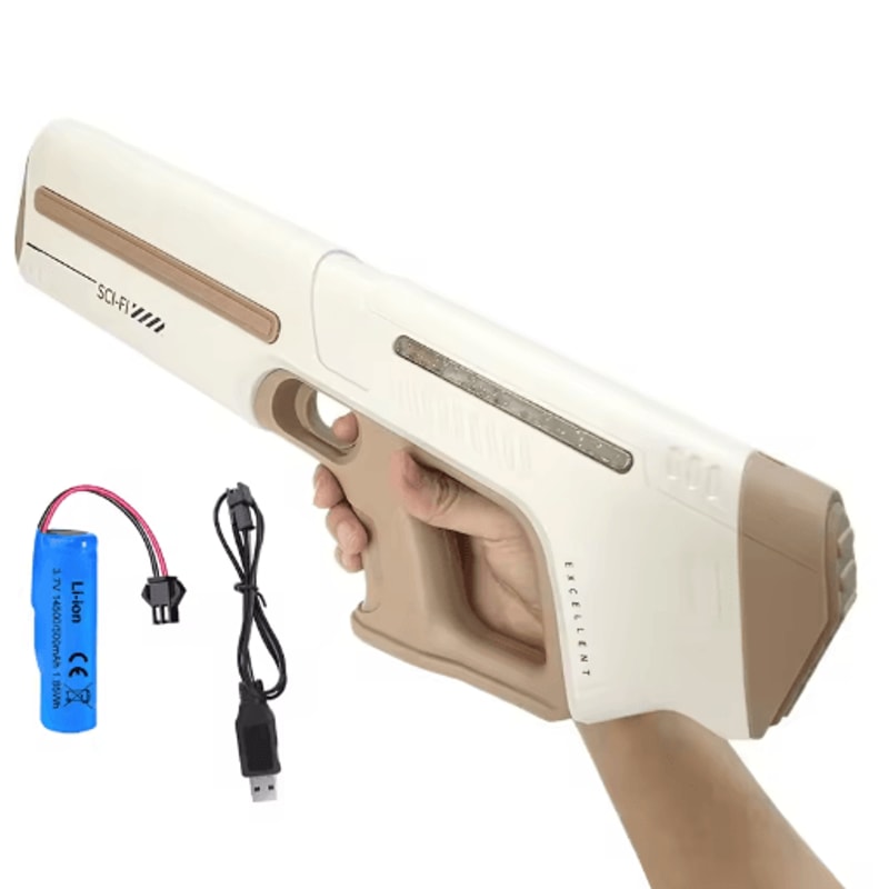 Automatic Electric Water Gun With Powerful Suction HighPressure Summer Water Blaster 7