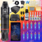 POSEIDON New Memory Wireless Tattoo Pen Kit Professional Permanent Makeup Machine 3