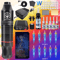 POSEIDON New Memory Wireless Tattoo Pen Kit Professional Permanent Makeup Machine 10