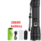 HighPower Rechargeable LED Tactical Flashlight Aluminum Zoom Torch For Outdoor Camping 3