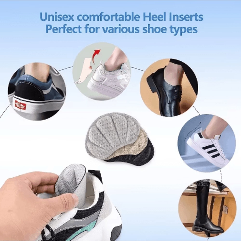 AntiPain Heel Stickers Cushion Pads Adhesive Heel Protectors For Shoes 11