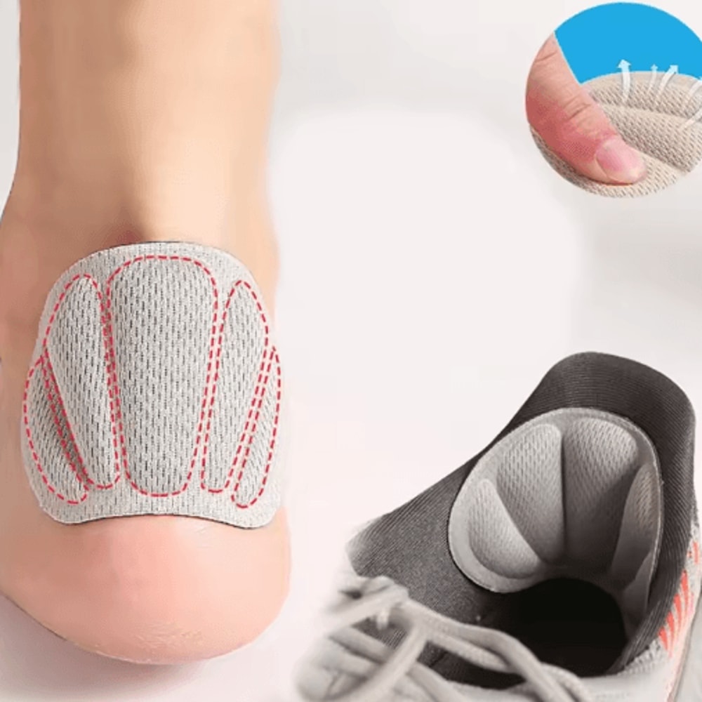 AntiPain Heel Stickers Cushion Pads Adhesive Heel Protectors For Shoes 12