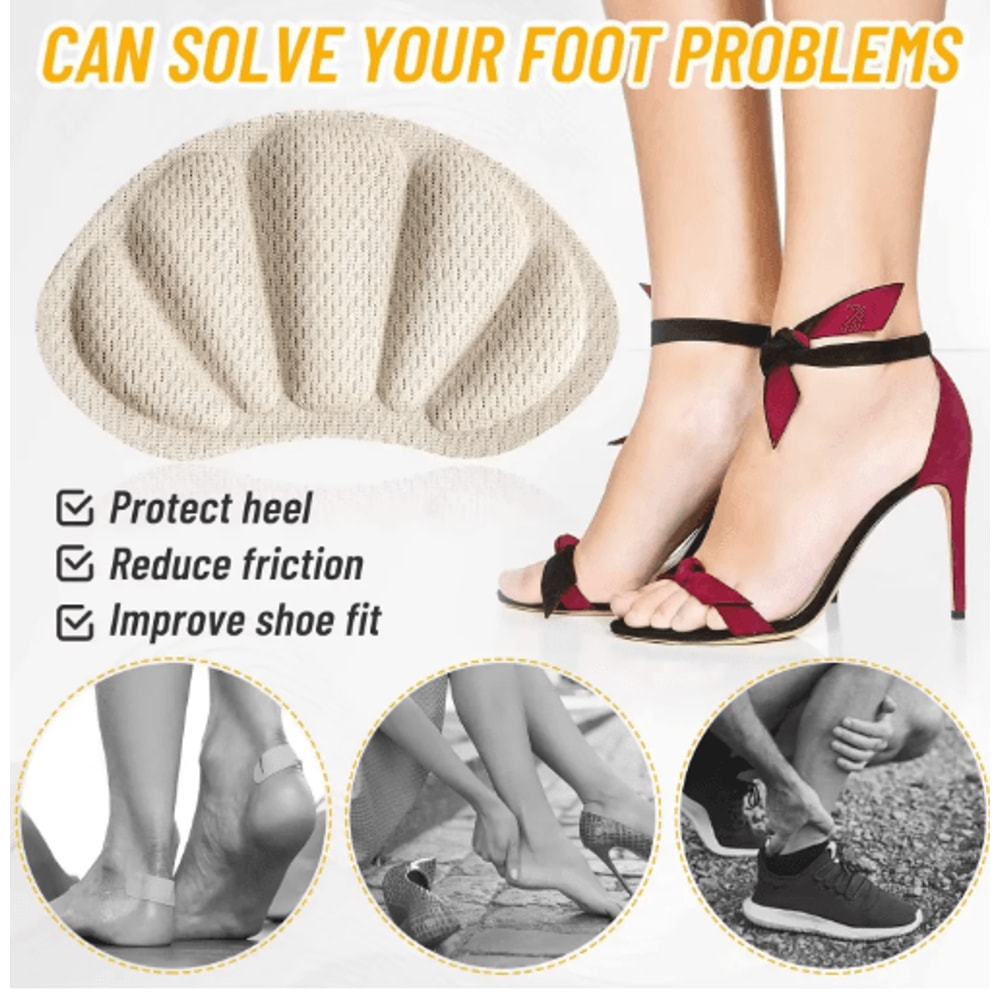 AntiPain Heel Stickers Cushion Pads Adhesive Heel Protectors For Shoes 13