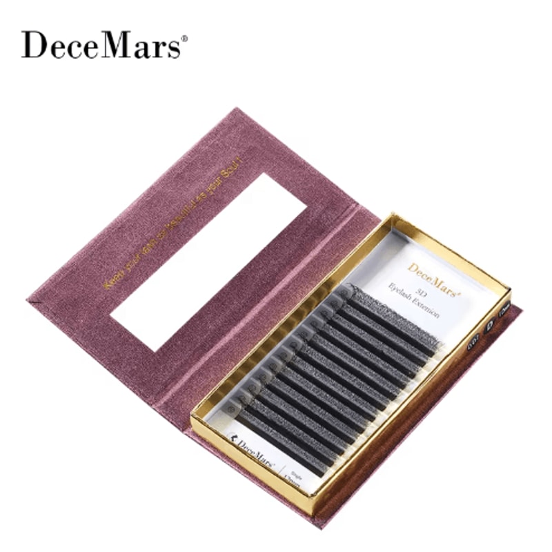DeceMars 5D WShaped Eyelash Extensions Soft Volume Lash Trays 12 Lines 3