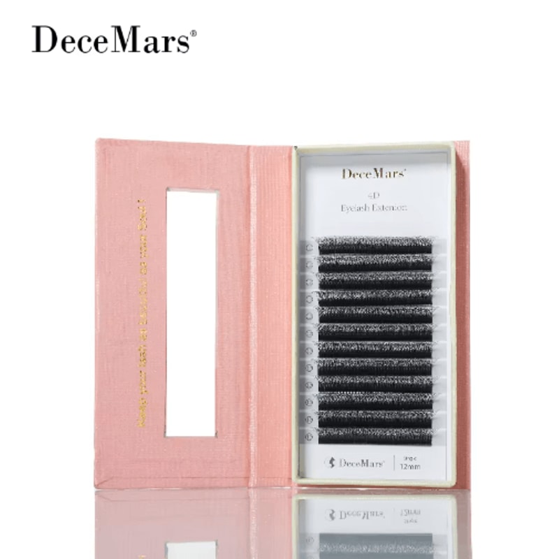 DeceMars 4D WShaped Eyelash Extensions Lightweight Volume Lash Trays 12 Lines 3