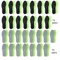 Soft Memory Foam Orthopedic Insoles Deodorizing SweatAbsorbing Comfort 210 PCS 1