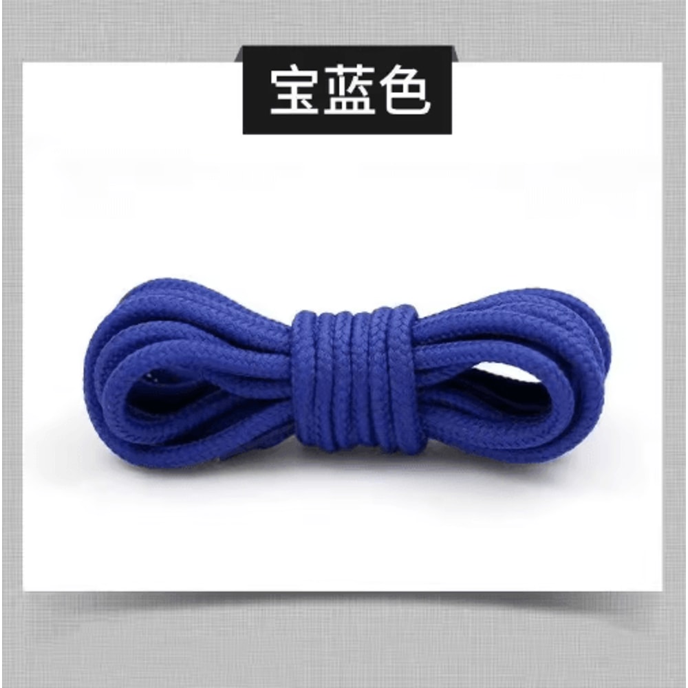 Round Polyester Shoelaces For Boots Sneakers Durable Lace Strings 1 Pair 2 Pcs 3