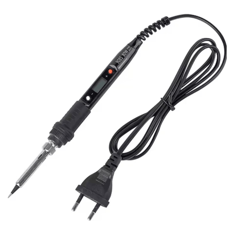 JCD 80W Digital Soldering Iron With LCD Display Adjustable Temperature 5