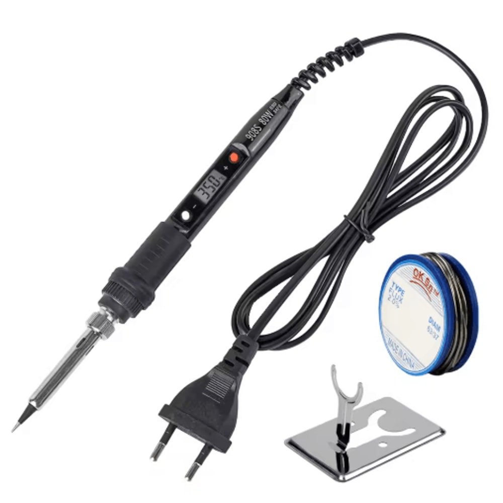 JCD 80W Digital Soldering Iron With LCD Display Adjustable Temperature 8