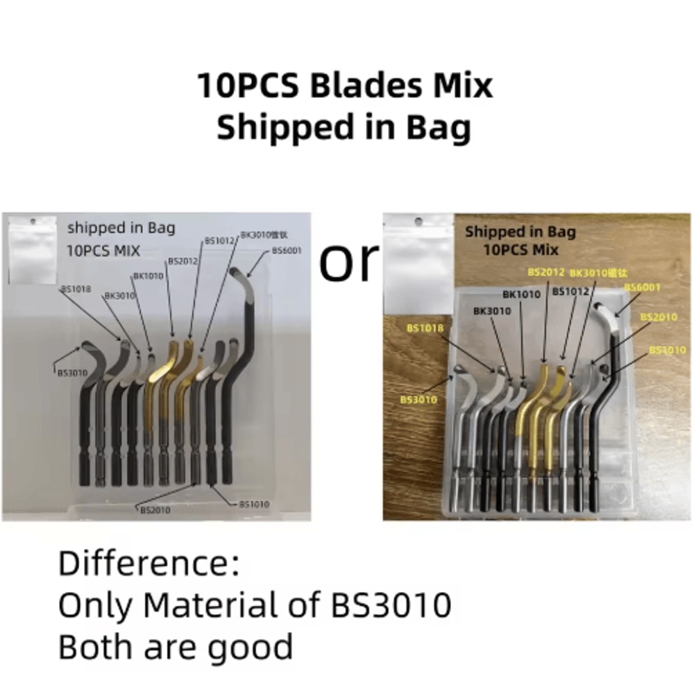 NB1100 Rotary Deburring Tool With BS1010 Blades For Wood Plastic 13