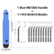 NB1100 Rotary Deburring Tool With BS1010 Blades For Wood Plastic 15
