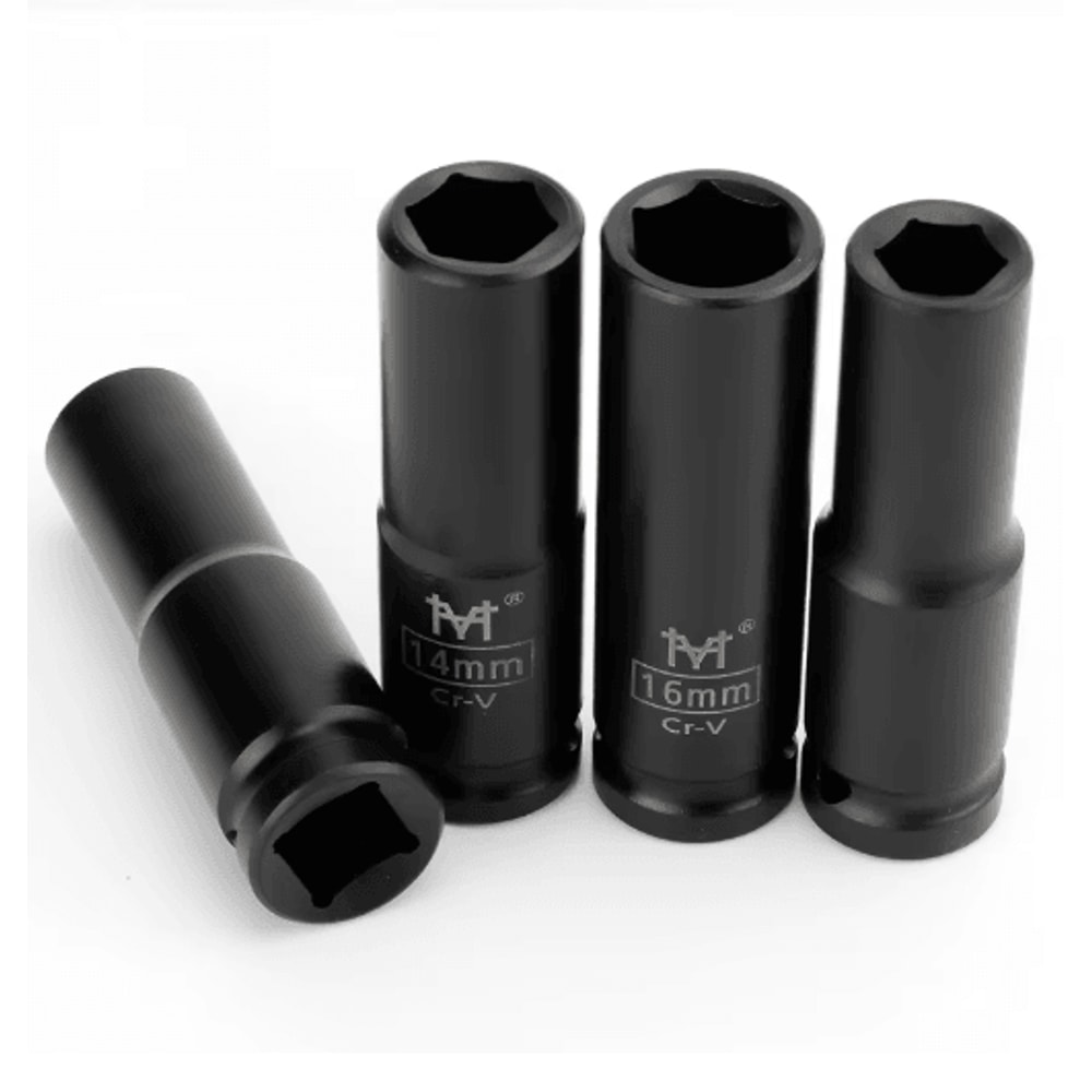 12 Drive Deep Impact Socket Set Metric 1038mm For Auto Truck Repair 1