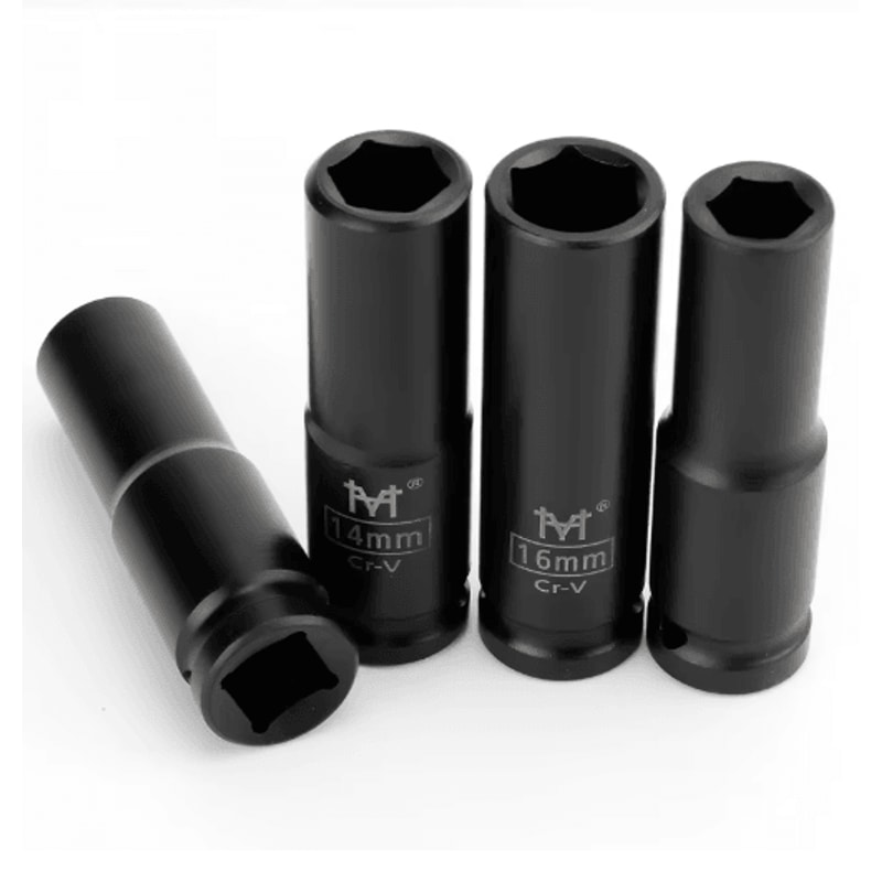 12 Drive Deep Impact Socket Set Metric 1038mm For Auto Truck Repair 1