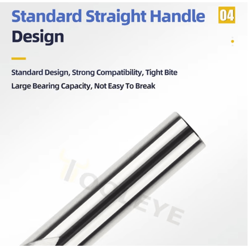 TOOLEYE Tungsten Steel Carbide Drill Bits For Precision Metalworking 10200mm 5