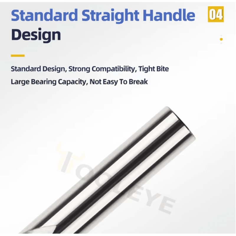 TOOLEYE Tungsten Steel Carbide Drill Bits For Precision Metalworking 10200mm 5