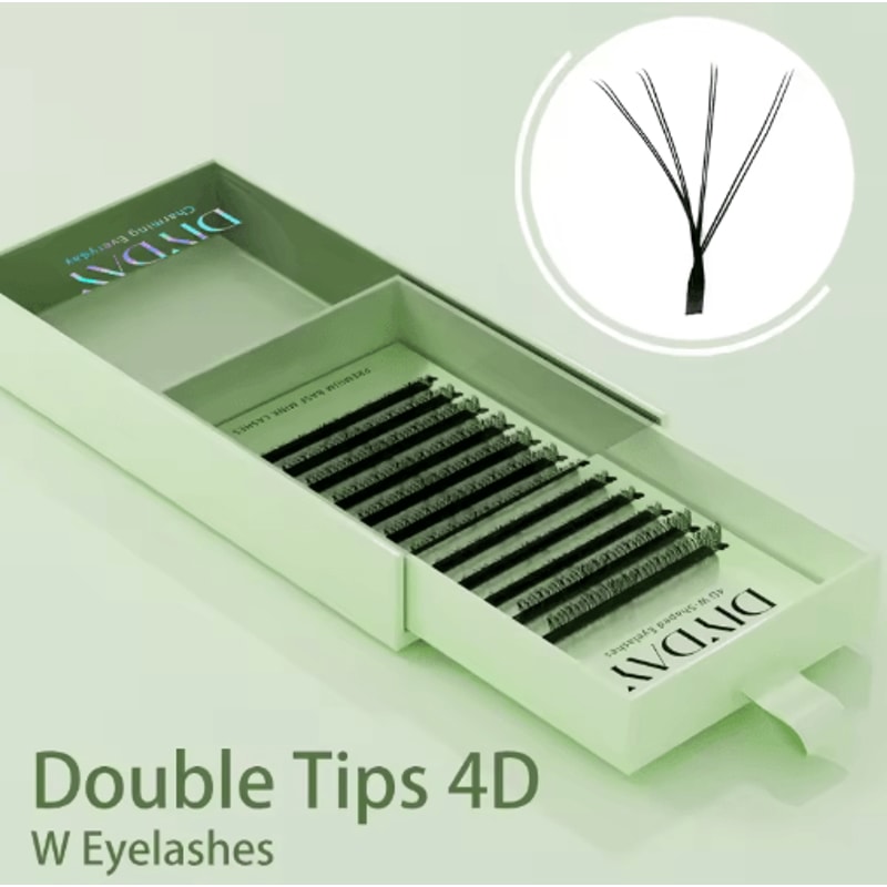 DIYDAY W Shape Bloom Pre Made Fan Lash Extensions 3D To 8D 2