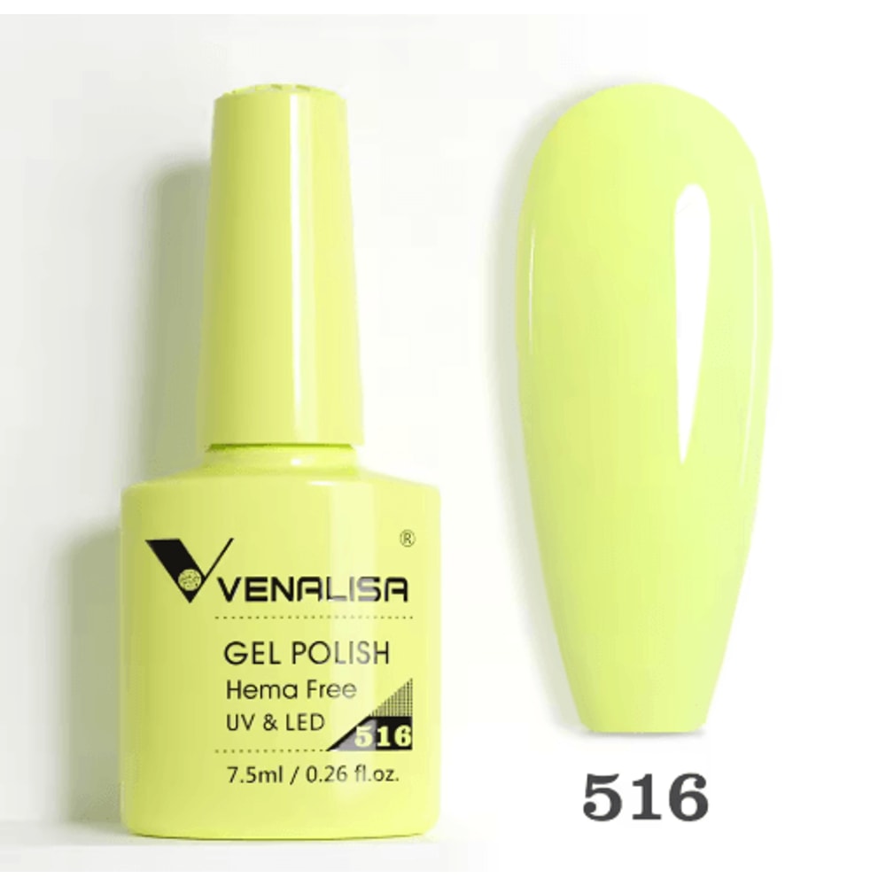 Venalisa HEMA And TPO Free Glitter Gel Nail Polish Jelly Pink Nude Collection 13