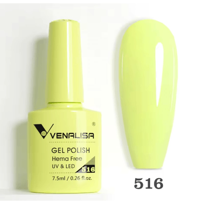 Venalisa HEMA And TPO Free Glitter Gel Nail Polish Jelly Pink Nude Collection 13