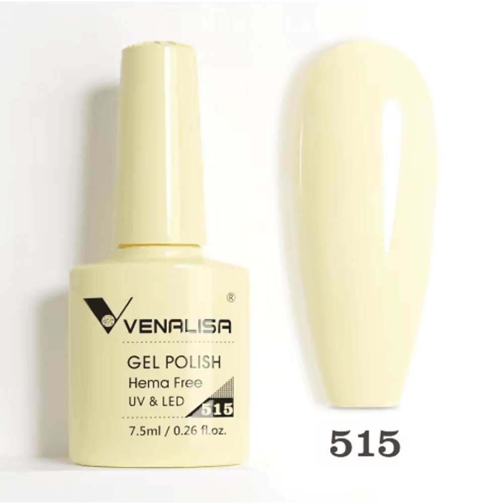 Venalisa HEMA And TPO Free Glitter Gel Nail Polish Jelly Pink Nude Collection 14