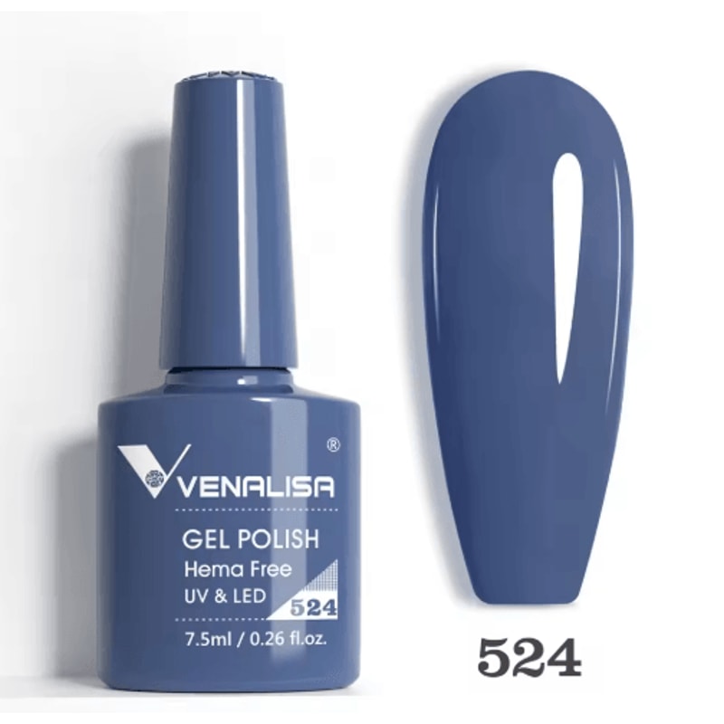 Venalisa HEMA And TPO Free Glitter Gel Nail Polish Jelly Pink Nude Collection 6