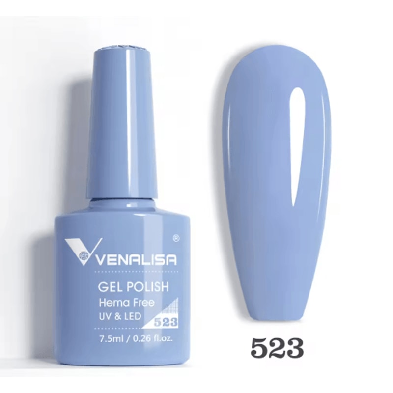 Venalisa HEMA And TPO Free Glitter Gel Nail Polish Jelly Pink Nude Collection 7