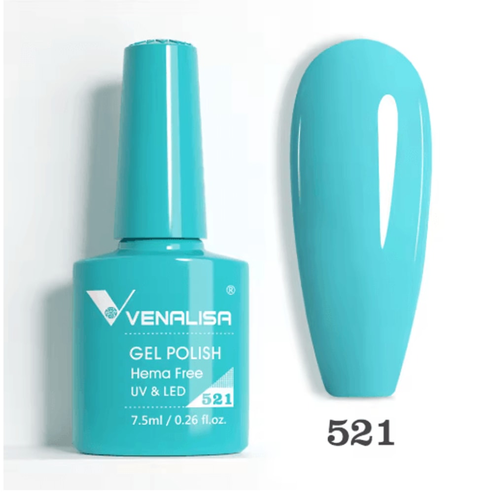 Venalisa HEMA And TPO Free Glitter Gel Nail Polish Jelly Pink Nude Collection 9