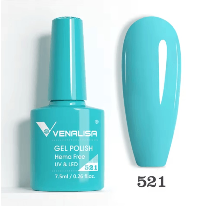 Venalisa HEMA And TPO Free Glitter Gel Nail Polish Jelly Pink Nude Collection 9