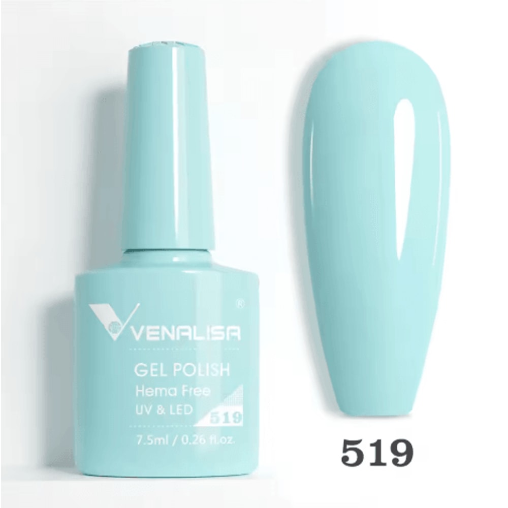 Venalisa HEMA And TPO Free Glitter Gel Nail Polish Jelly Pink Nude Collection 10