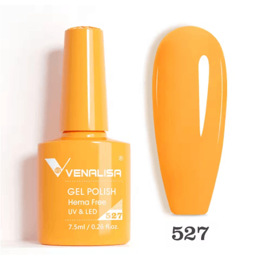 Venalisa HEMA And TPO Free Glitter Gel Nail Polish Jelly Pink Nude Collection 3