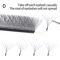 XIUSUZAKI W Shaped Bloom Premade Fan Lash Extensions 2D To 8D YY Style 7