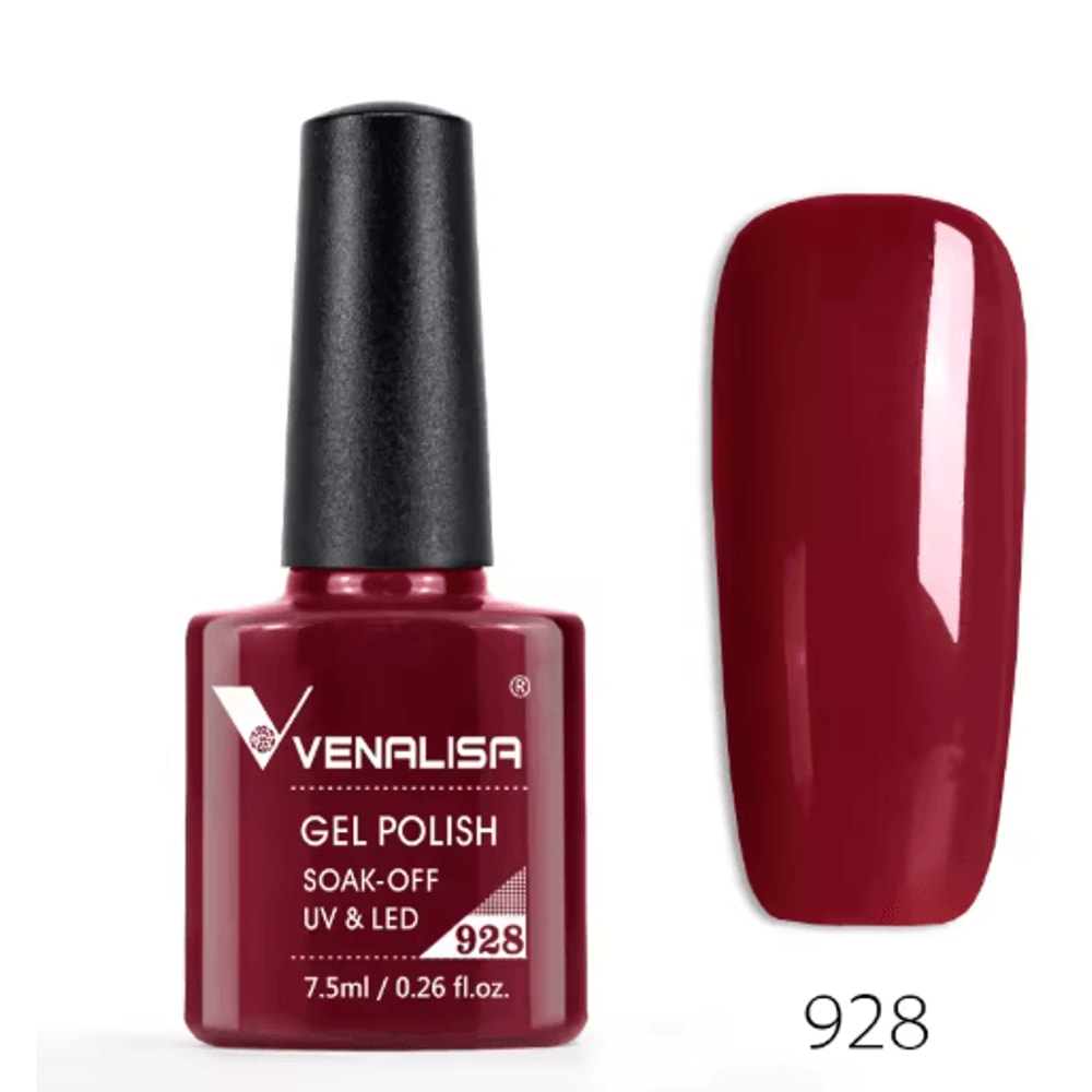 VENALISA Semi Permanent Gel Nail Polish 120 Color Glitter Collection 7 Point 5ml 4