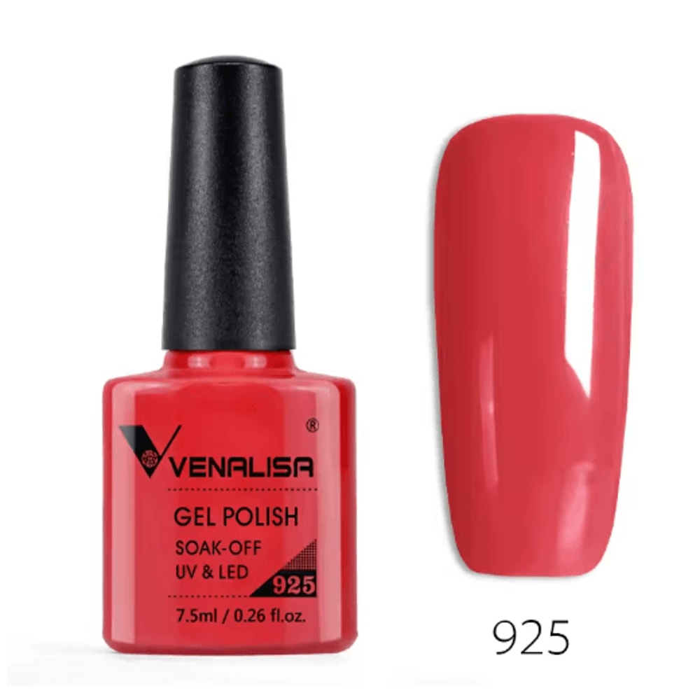 VENALISA Semi Permanent Gel Nail Polish 120 Color Glitter Collection 7 Point 5ml 7