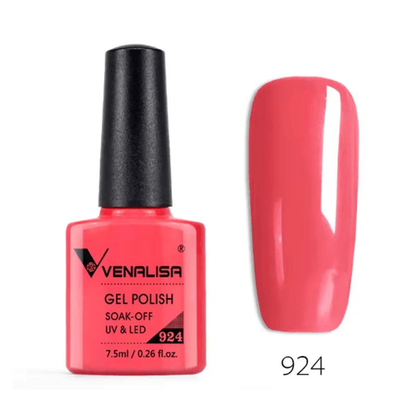 VENALISA Semi Permanent Gel Nail Polish 120 Color Glitter Collection 7 Point 5ml 8