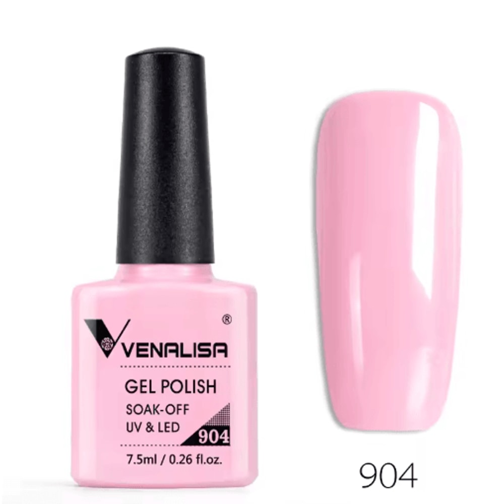 VENALISA Semi Permanent Gel Nail Polish 120 Color Glitter Collection 7 Point 5ml 26