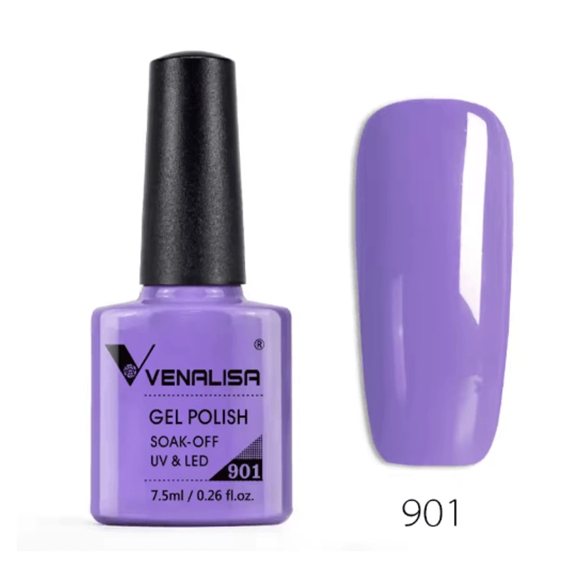 VENALISA Semi Permanent Gel Nail Polish 120 Color Glitter Collection 7 Point 5ml 29