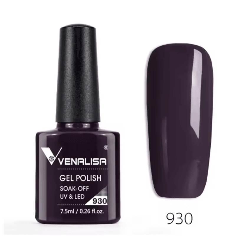 VENALISA Semi Permanent Gel Nail Polish 120 Color Glitter Collection 7 Point 5ml 2