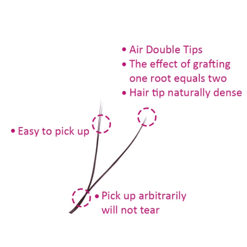 FADVAN YY Shape Faux Mink Premade Volume Lashes For Fox Eyes Black And Brown 6