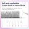 Yelix 2D Y Shape Volume Lash Extensions Dark Brown Ultra Thin Premade Fans 4