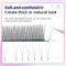 Yelix 2D Y Shape Volume Lash Extensions Dark Brown Ultra Thin Premade Fans 4