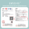 DIYDAY 16 Row Mink Individual Lash Extensions Natural Finish Multiple Curls 1