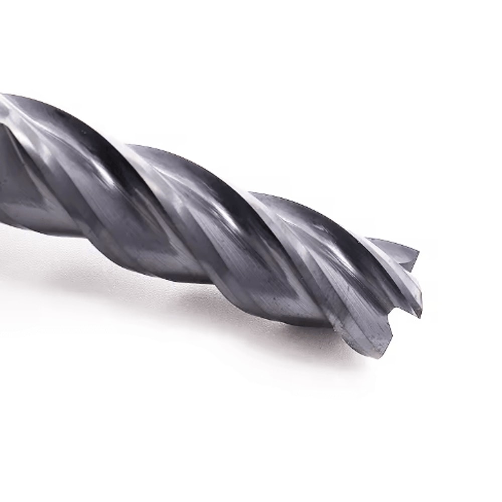 ZGT HRC50 Alloy Carbide End Mill Set 4Flute Tungsten Steel Milling Cutters 416mm 1