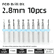 TOOLEYE Micro PCB Drill Bit Set 10pcs Precision CNC Drills 013175mm 18 Shank 3