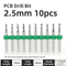 TOOLEYE Micro PCB Drill Bit Set 10pcs Precision CNC Drills 013175mm 18 Shank 6