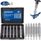 NINDEJIN Damaged Screw Bolt Extractor Drill Bit Set 456pcs 4