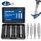NINDEJIN Damaged Screw Bolt Extractor Drill Bit Set 456pcs 6