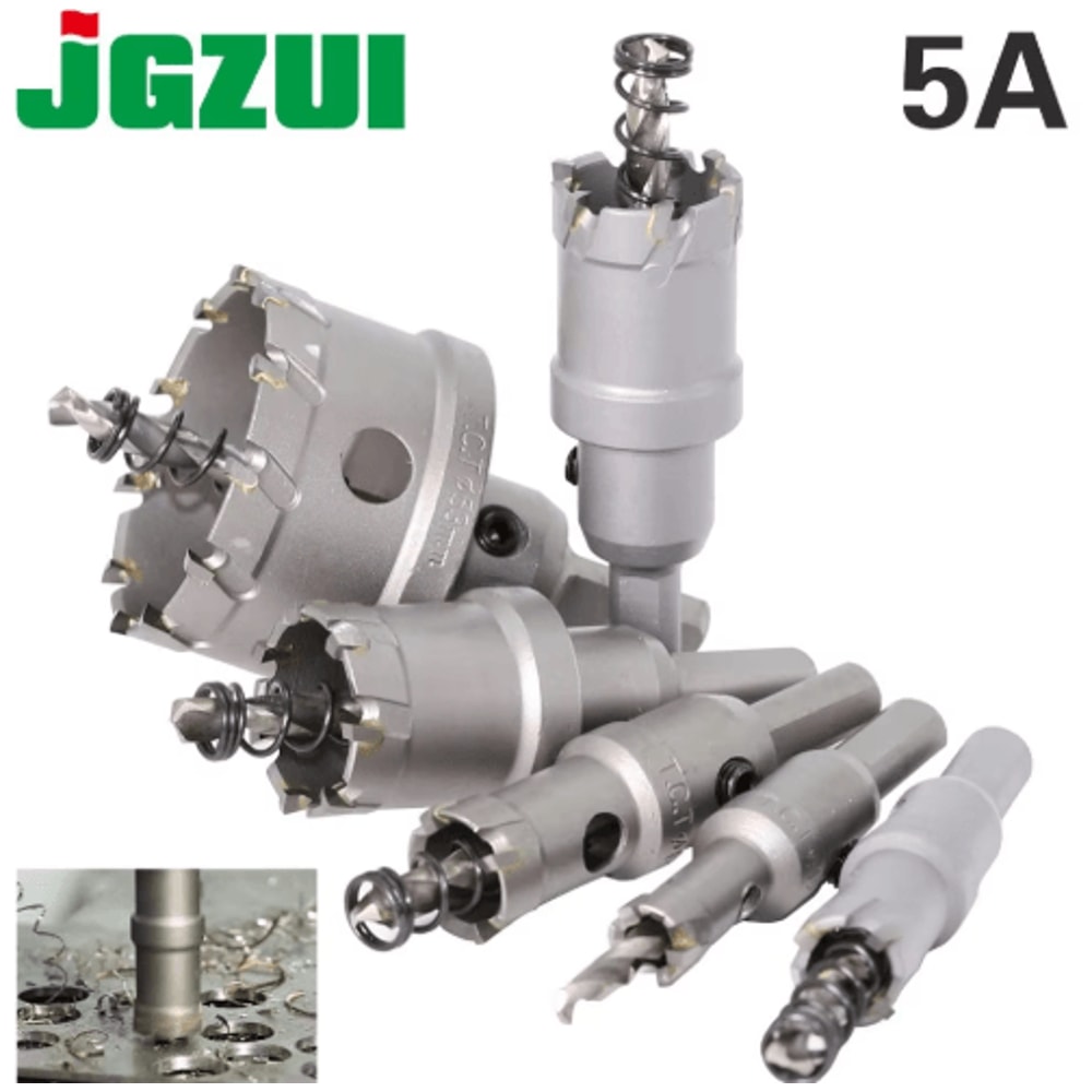 5A TCT Carbide Tip Hole Saw Cutter For Stainless Steel Metal 12150mm 5