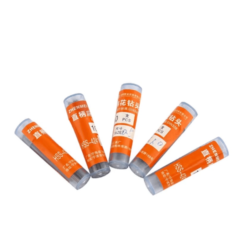 W6542 HSS Mini Straight Shank Drill Bit Set Precision Drilling 0252mm 10pcs 2