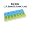 Weekly Portable Pill Organizer 7Day Travel Medicine Case With 14 Compartments 1