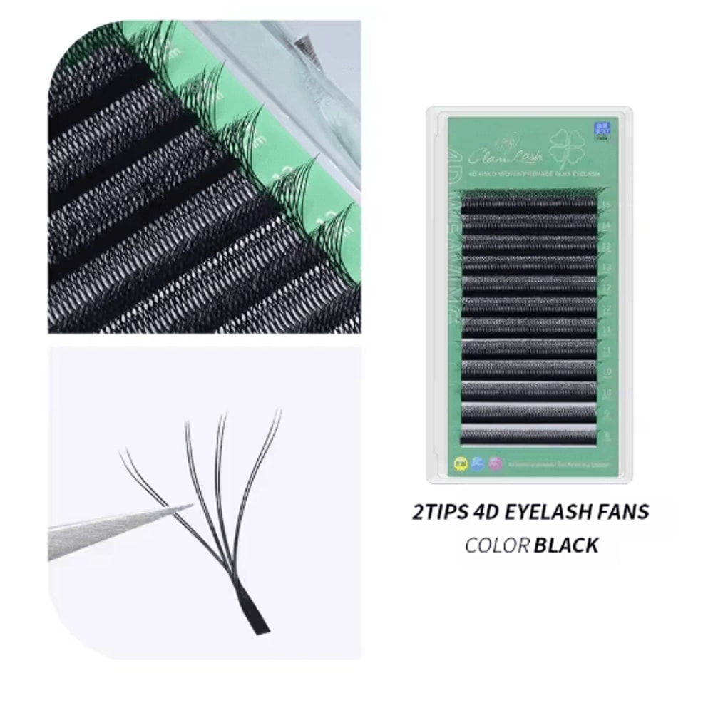 GLAMLASH 4D5D WShaped Premade Volume Lash Extensions Soft Faux Mink 2